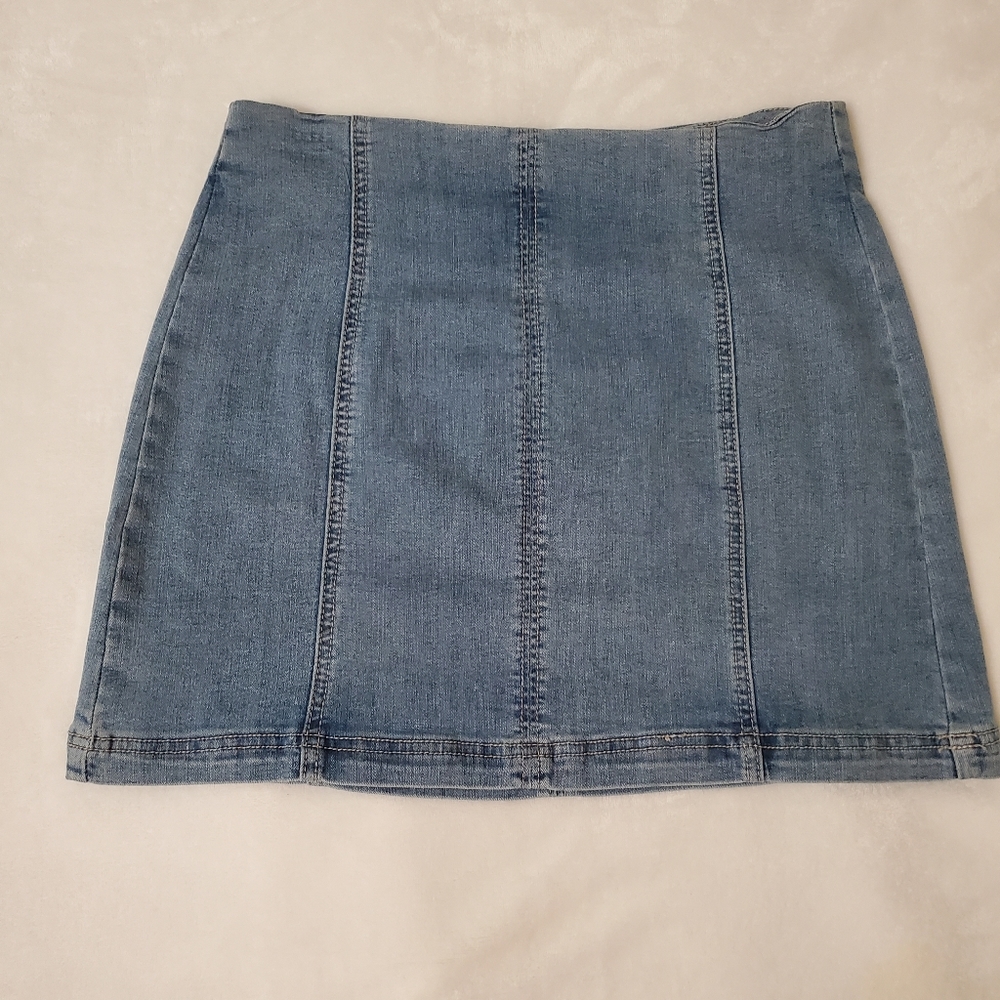Indigo Rein Jean Skirt